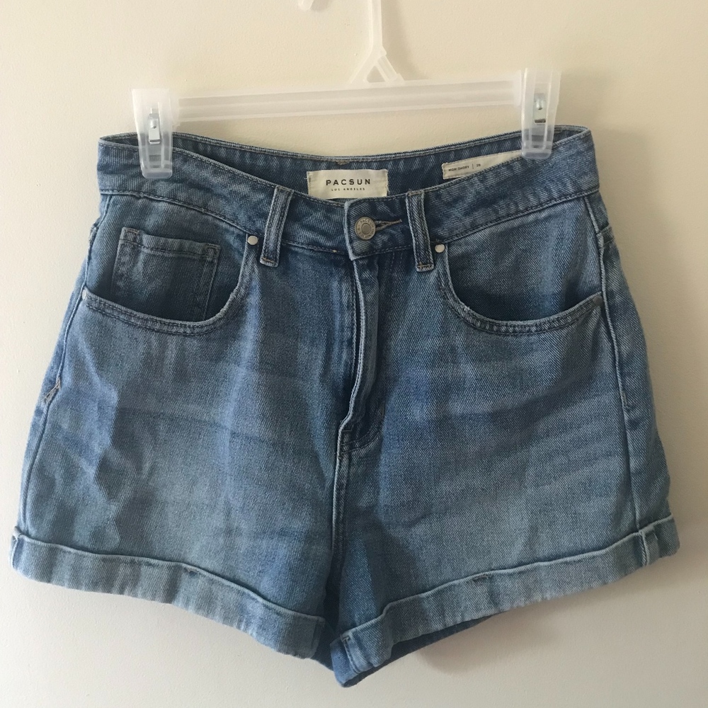 PacSun High-waisted Jean Shorts